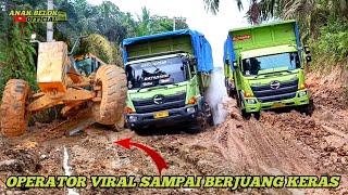 Suspense | Greder Pinched, God Operator's Skill to Save Hino Truck Makes a Thrill by Anak Belok Official 5,544 views 1 month ago 30 minutes