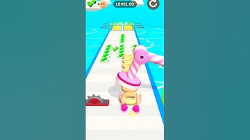 Gameplay Bakery Stack: Cooking level 2