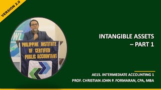 FAR. Intangible Assets - Part 1 (Ref: Millan, Valix, Asuncion, Ngina & Escala)