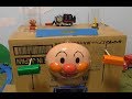 ダンボールおもちゃ　アンパンマンとショベルカーで何ができるかな？