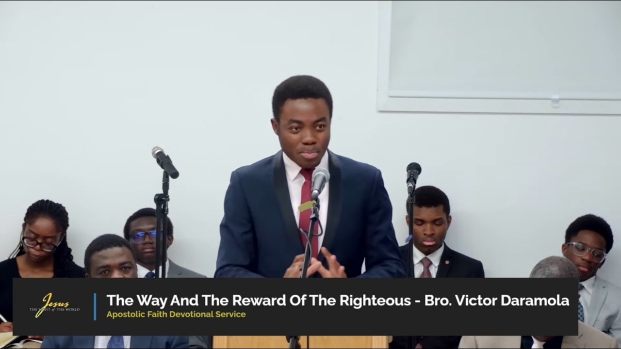 Apostolic Faith Edmonton - 02-15-2026 - Sunday Devotional Service