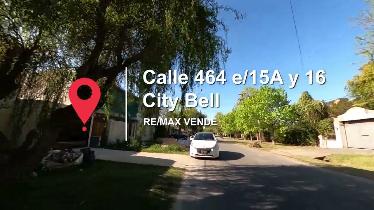 Casa de 3 dormitorios, parque y garage en venta. City Bell, entre