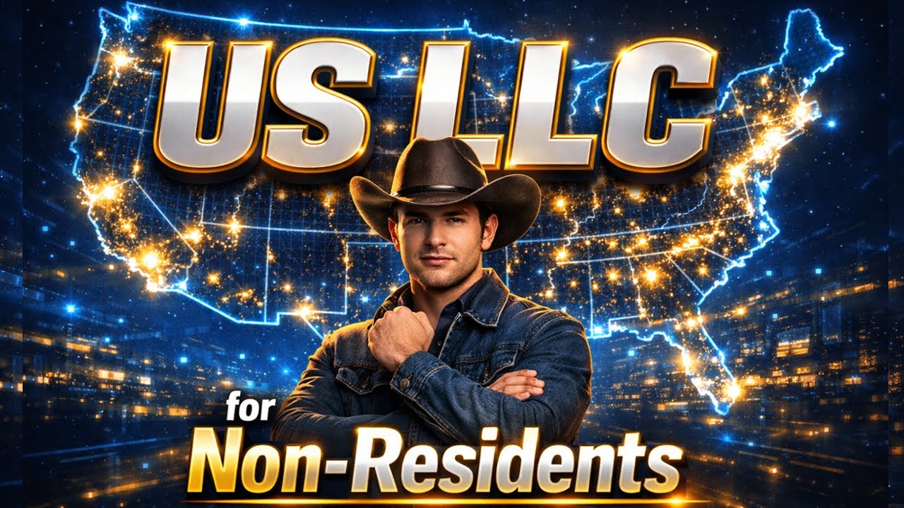 How to Form a US LLC as a Non-Resident from Outside the USA | Full Process Explained