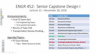 FE Exam Review - Water Resources