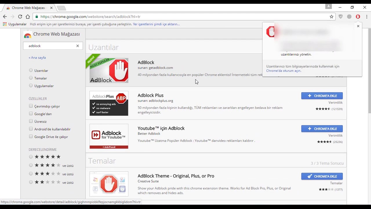 Reklam Engelleyici YouTube