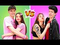 Pareja Buena VS Pareja Mala || Buenas Relaciones Y Malas Relaciones en la Escuela