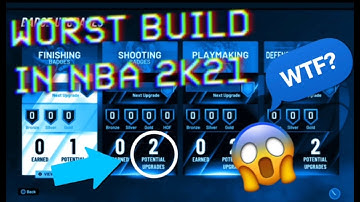 I MADE THE WORST BUILD POSSIBLE IN NBA 2K21!! (HORRIBLE)