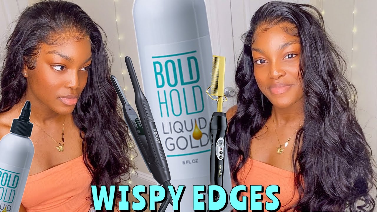 😱 Trying Bold Hold Liquid Gold For The First Time On My Sister | Glueless Frontal Ft Nadula Hair