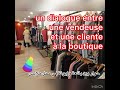 Dialogue à La Boutique حوار بين بائعة وزبونة في محل ملابس 
