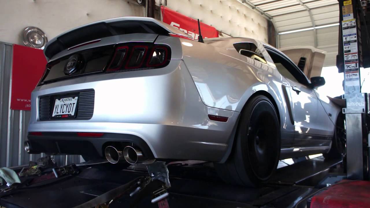 2013 Mustang GT makes 1108 RWHP on Single Turbo! YouTube