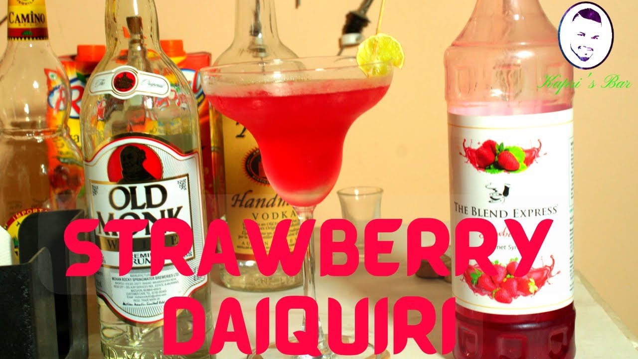 Strawberry Daiquiri Classic Daiquiri History of the Daiquiri Rum Base Cocktail kapri's