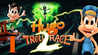 Hugo Troll Race 2: The Daring Rail Rush Gameplay Part 1 (iOS, Android) screenshot 2