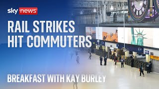 Rail strikes: Members have gone 'five years' without pay deal - Union leader