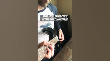 Playing with Logic presets #guitar #logicprox