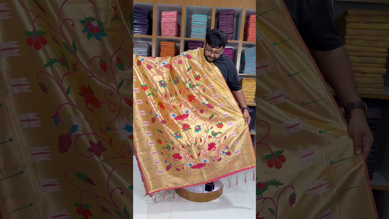 Paithani Soft Silk Rajhans Jaal Dupatta