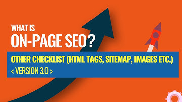 How to Optimize Images, HTML Header Tags & Sitemap for on-page SEO? On-Page SEO Optimization.