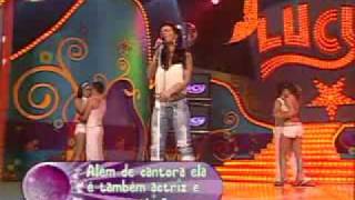 Luciana Abreu a cantar foolish games