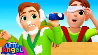 my super daddy little angels kids cartoons songs nursery