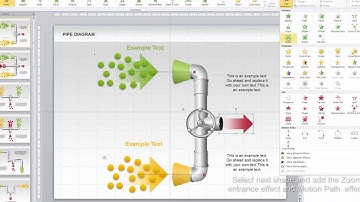Input output processes animation in PowerPoint 2010