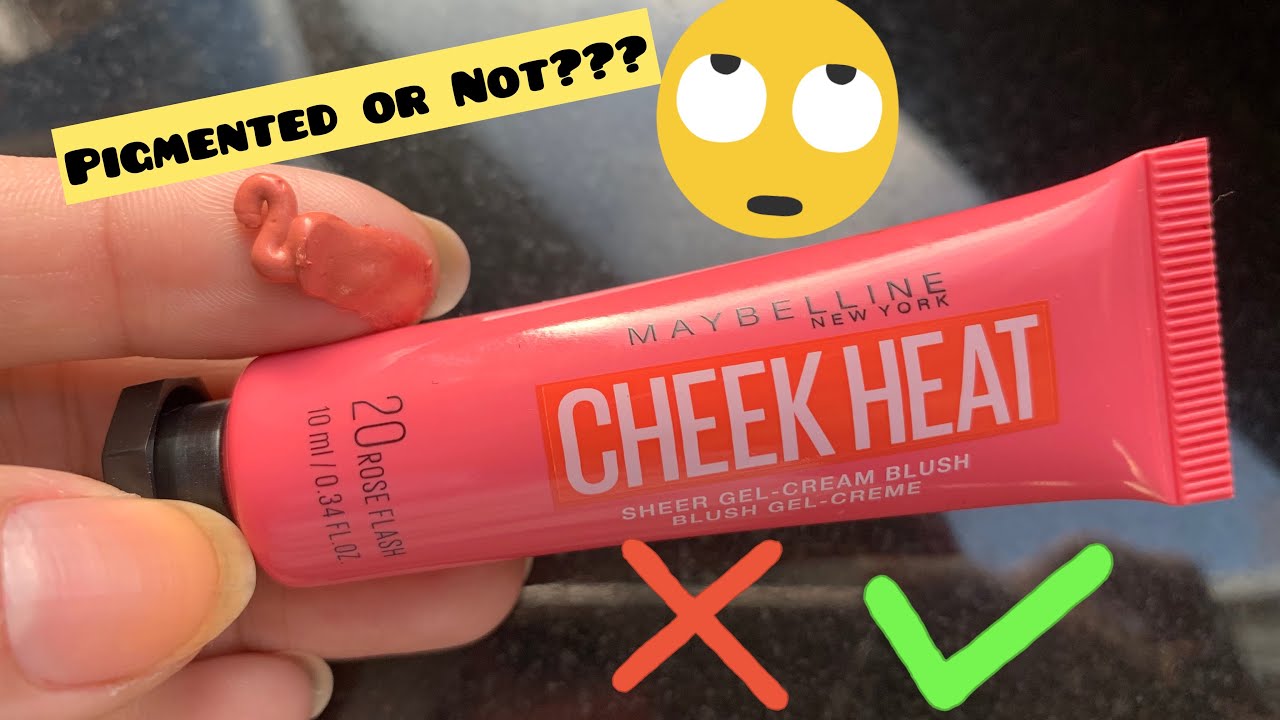 Swtaches! Maybelline cheek heat Blush Swatches YouTube 