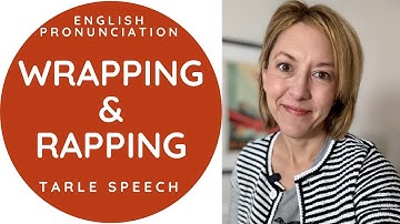 Learn How to Pronounce WRAPPING & RAPPING - American English Homophone Pronunciation Lesson