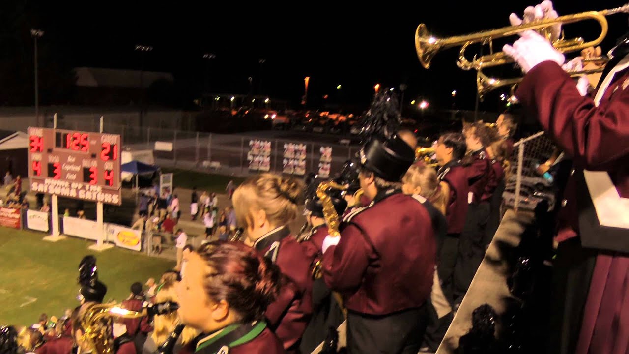 09262014 The Satsuma High School Band at the Satsuma Vs Citronelle