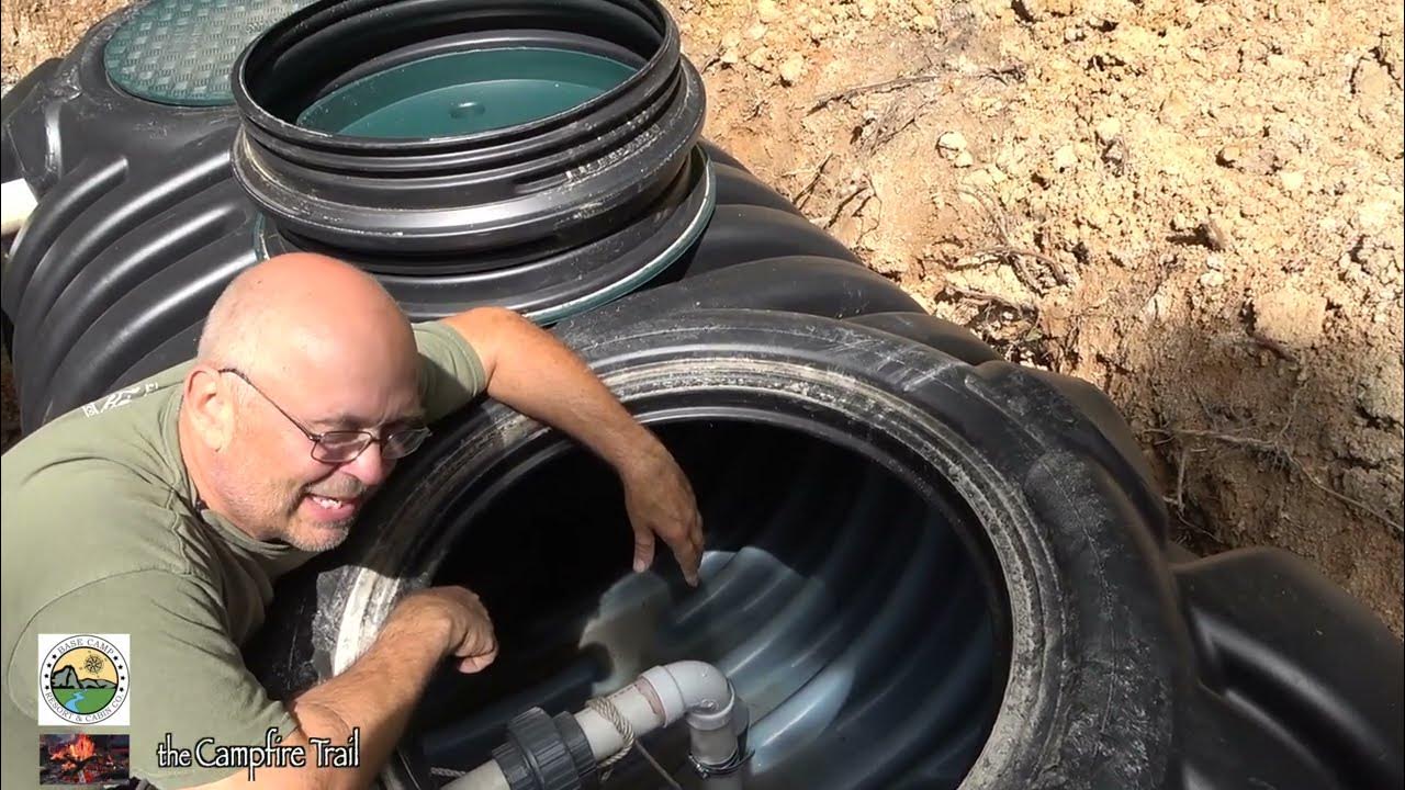 Installing A DoItYourself LPP Septic System Pump (at Camp RunAmuck