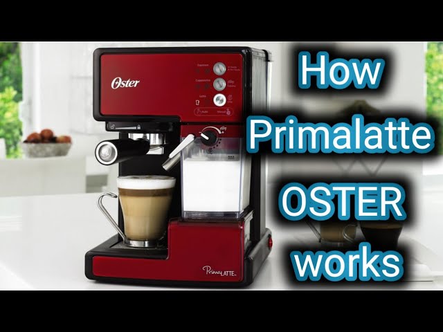 Operation of the Primalatte Coffee Maker OSTER, Model