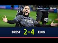 Lyon's Exciting 4-2 Victory Over Brest with Goals from Lacazette & Cherki ⚽