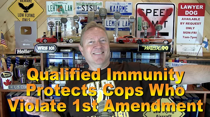 Cops Get Qualified Immunity When Violating 1st Amend. Rights - Ep 7.426