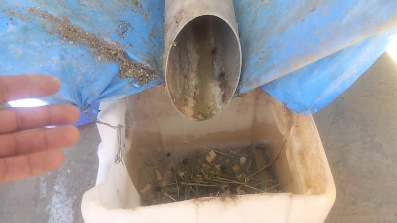 طريقة سهلة لتجميع و تصريف فضلات و بول الأرانب في إناء واحد دون عناء