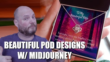MidJourney + Print On Demand - Beautiful Designs In Seconds