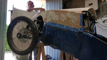Home build reverse tilting trike project DIY, body creation #automobile #soraya #crowdfunding