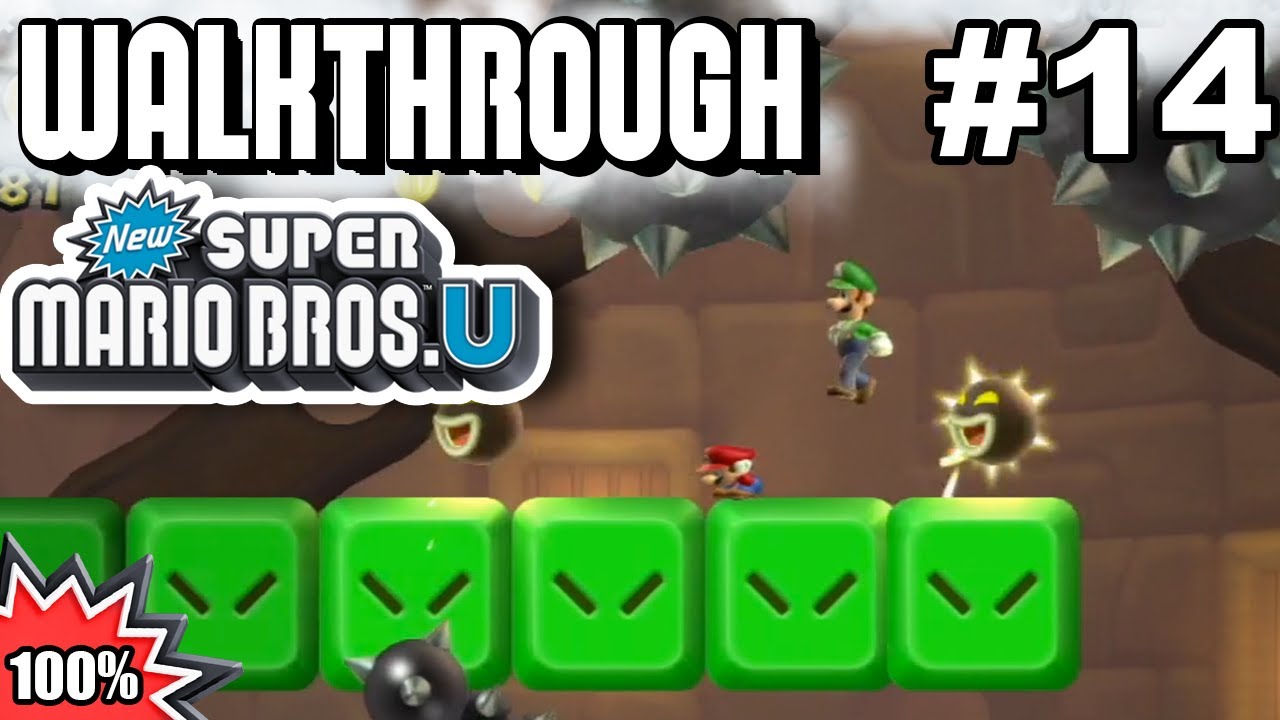 New Super Mario Bros U 100 Multiplayer Walkthrough Part 14 YouTube new-super-mario-bros-u-100-multiplayer-walkthrough-part-14-youtube