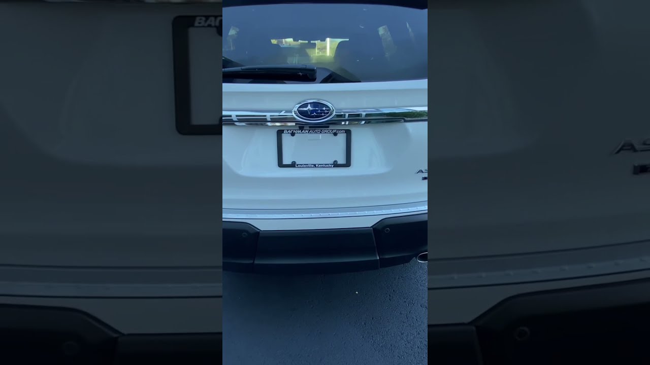 How To Access Trailer Hitch On Subaru Ascent