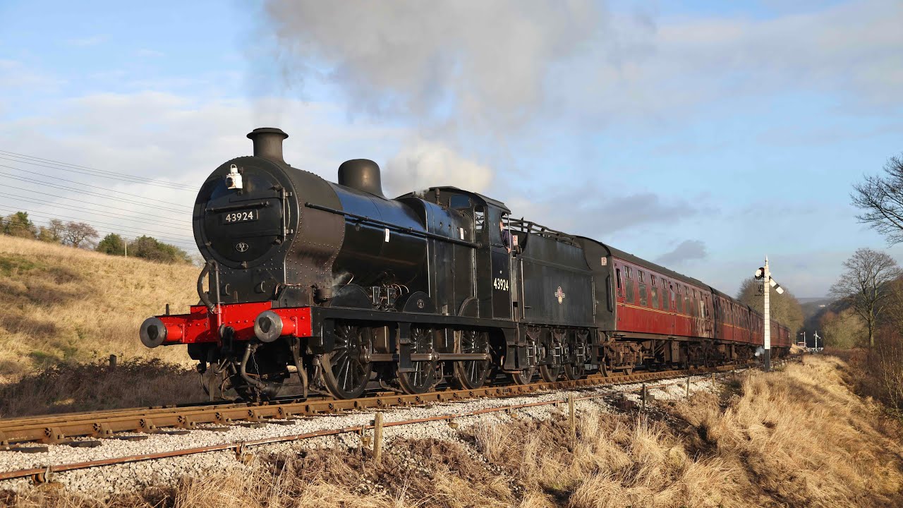 Midland 4F 43924 Bids Farewell New Years Eve 2021 YouTube