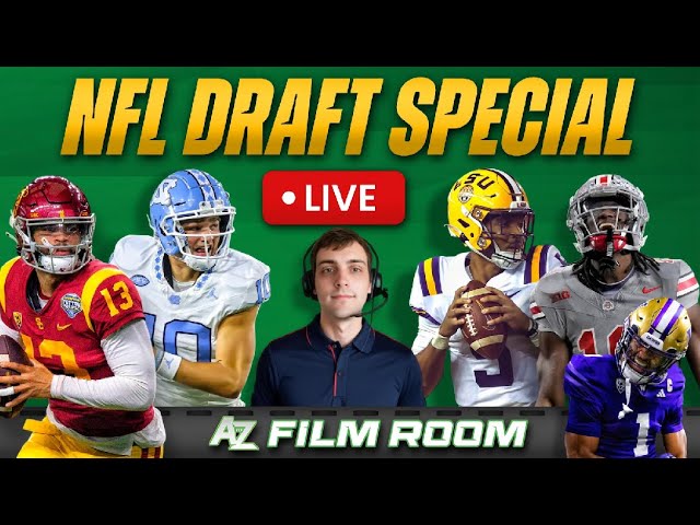 2024 NFL Draft 1st Round Live Reaction | Pick by Pick Analysis class=