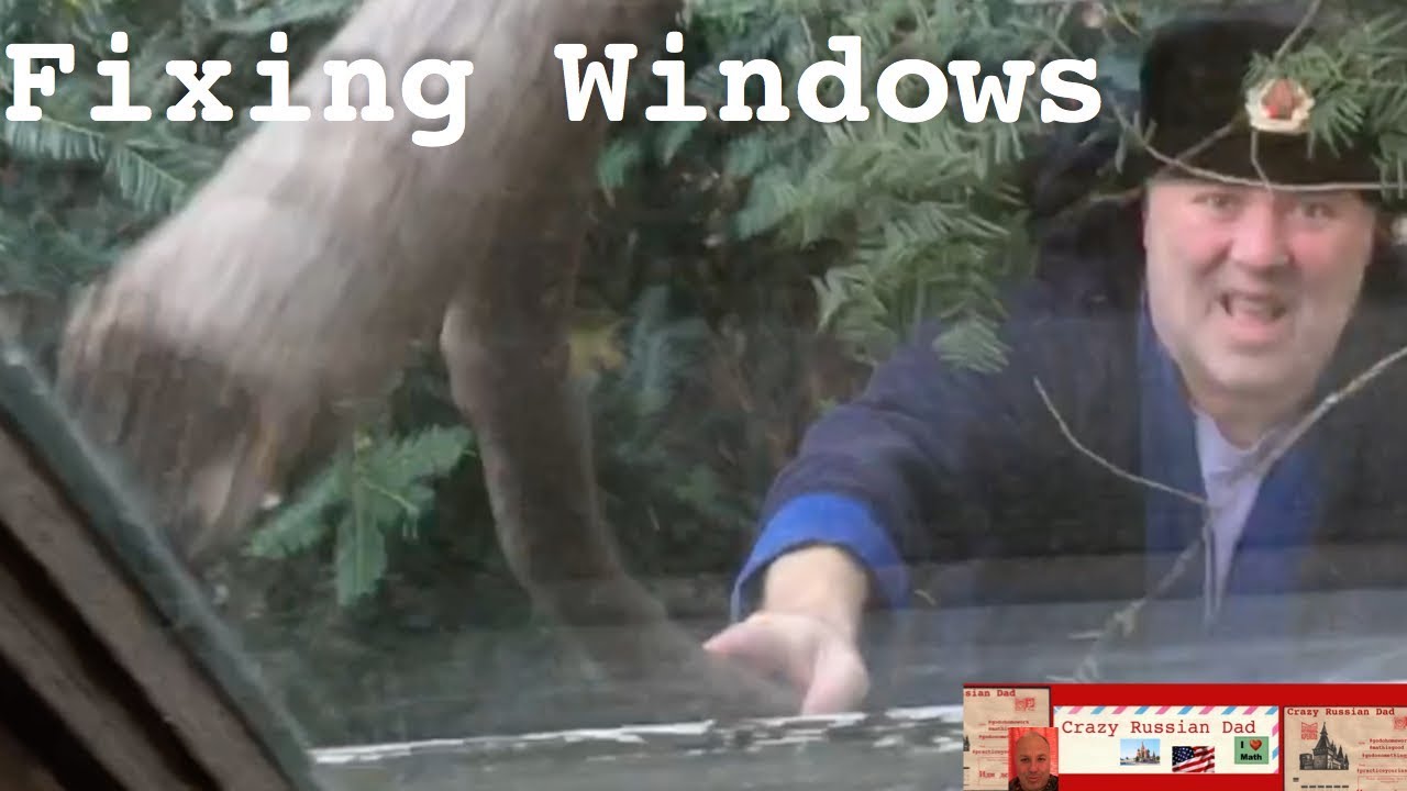 Life-hack: Fixing windows, the immigrant way crazy russian dance song