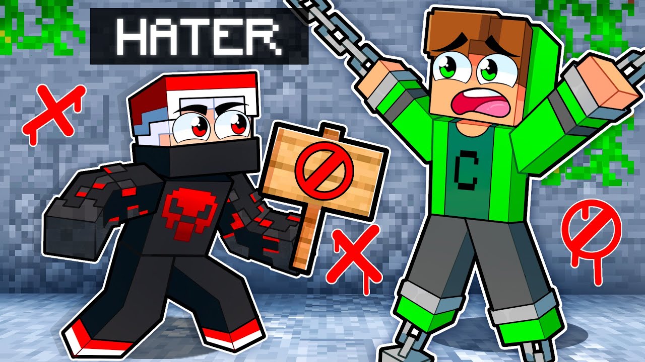 Cadres tem um HATER no Minecraft