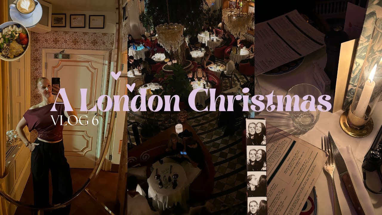 Anniversary weekend in London 💌🎄✨