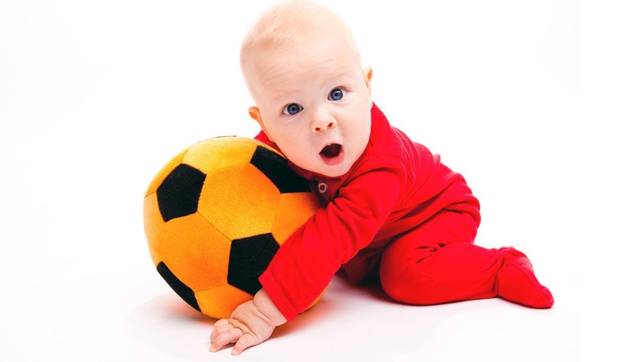 Funny Baby Playing Sports For First Times YouTube