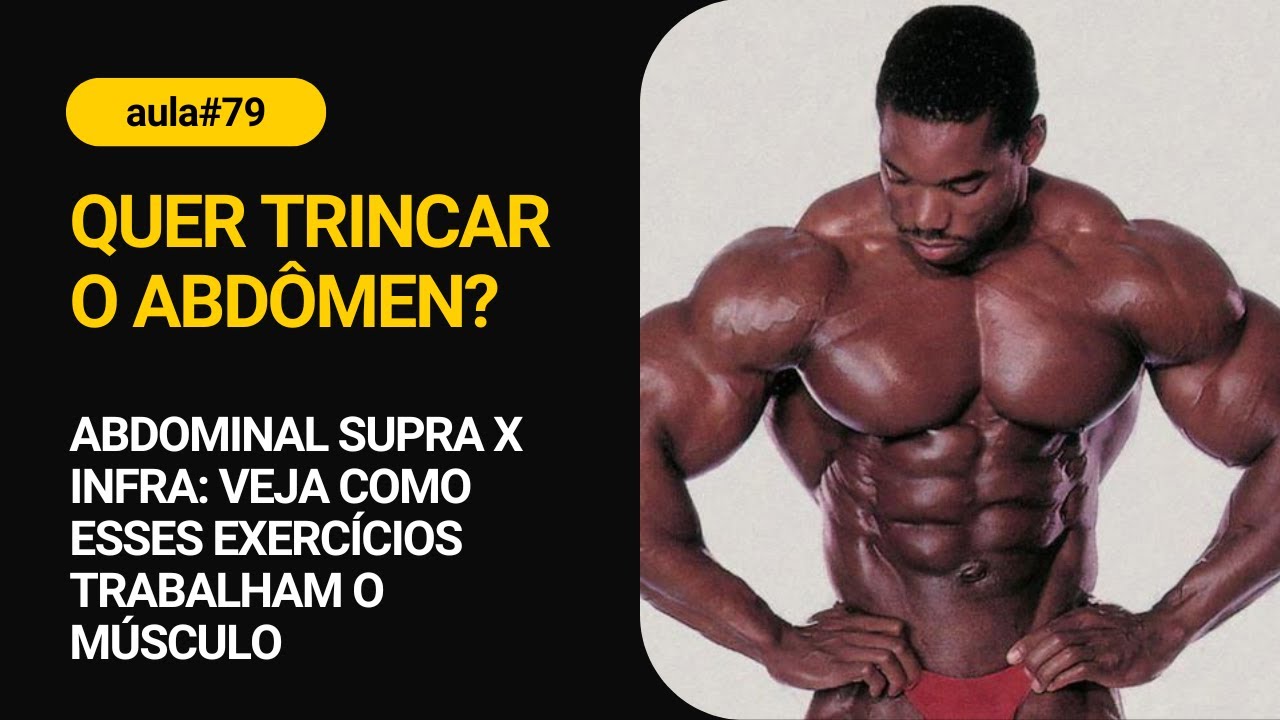 BARRIGA CHAPADA: como o abdominal supra e infra trabalham a região do ...