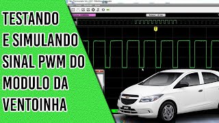 Testando e simulando sinal PWM do modulo da ventoinha