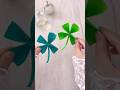 【折り紙】四つ葉のクローバーの作り方🍀𓈒𓏸#折り紙#origami #ものづくり#室内遊び#知育 #簡単 #可愛い#shorts#おりがみ
