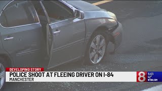 Shooting involving officer closes I-84 in Manchester for several hours