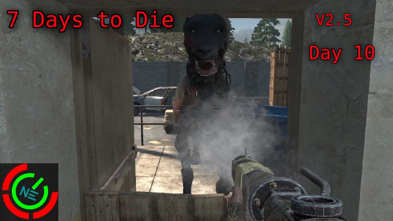 7 Days 2 Die V2.5 : Day 10 : Surprise Dog & back to the Spelunk hole