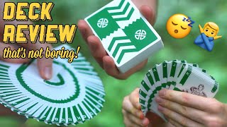 A DECK REVIEW that isnt BORING // GUARD PLAYING CARDS