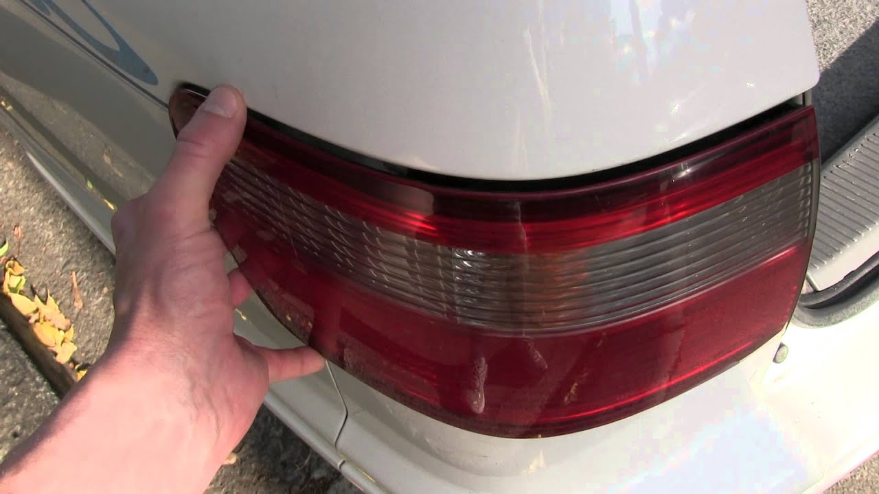 Removal of a Toyota Camry 2001 Station Wagon Tail Light - YouTube