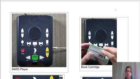 TBBL and BARD: NYS Talking Book and Braille Library; Braille and Audio Reading (Library of Congress)