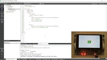 [FR] Qt for MCUs; Mon premier exemple QML